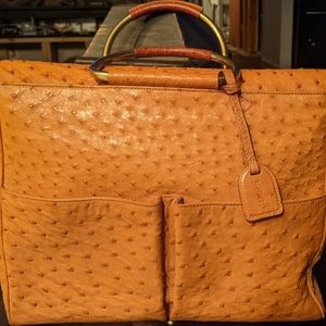 Authentic Gucci Ostrich Bag